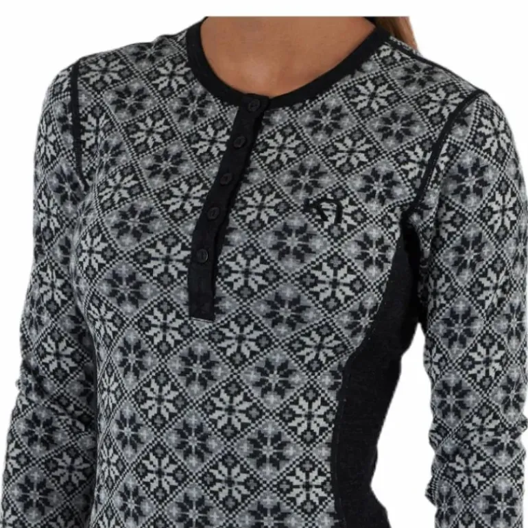 Rose Long Sleeve Shirt Black