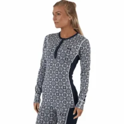 Rose Long Sleeve Shirt Blue