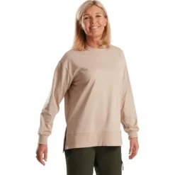 Rose Reco Sweatshirt Cream Beige