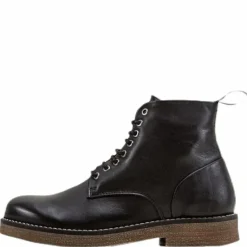 Rummy Leather Boots Black