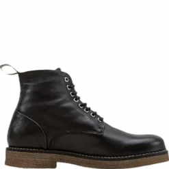 Rummy Leather Boots Black