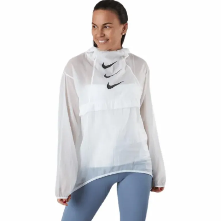 Run Division Packable Jacket White