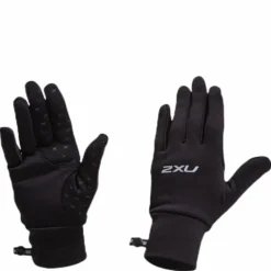 Run Glove Black/Silver