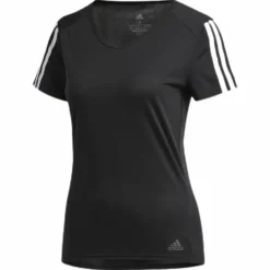 Run 3S Tee W White/Black