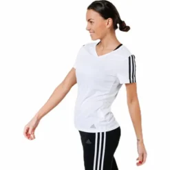 Run 3S Tee W White/Black