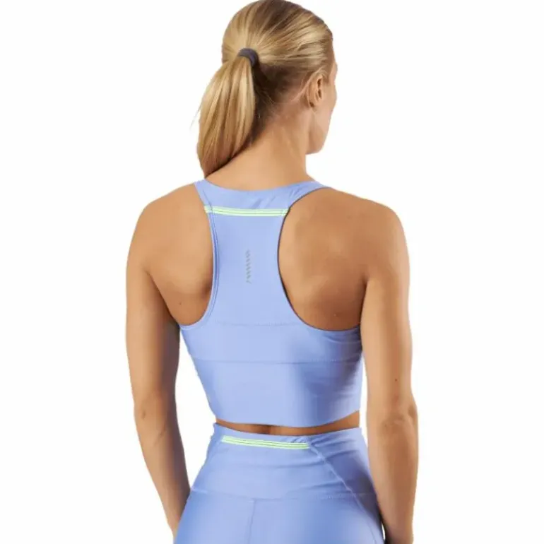 Run Ultraform Crop Tank W Elektro Purple