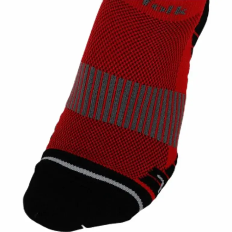 Running Socks - Bolt Red