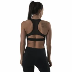S Lux Racer Pad Bra-Read Black