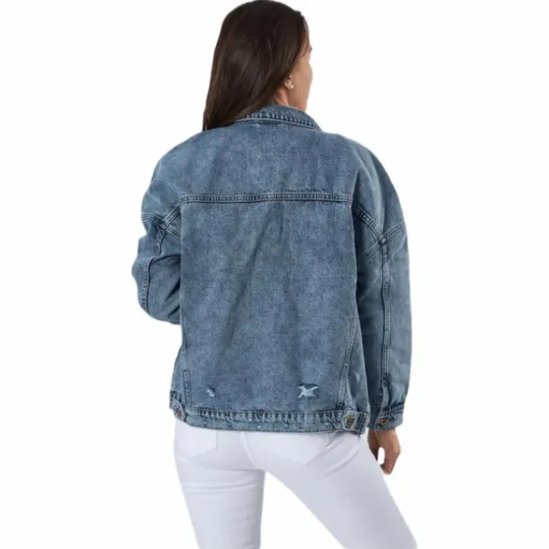 Safe Life Ls Oversze Jcket Blue