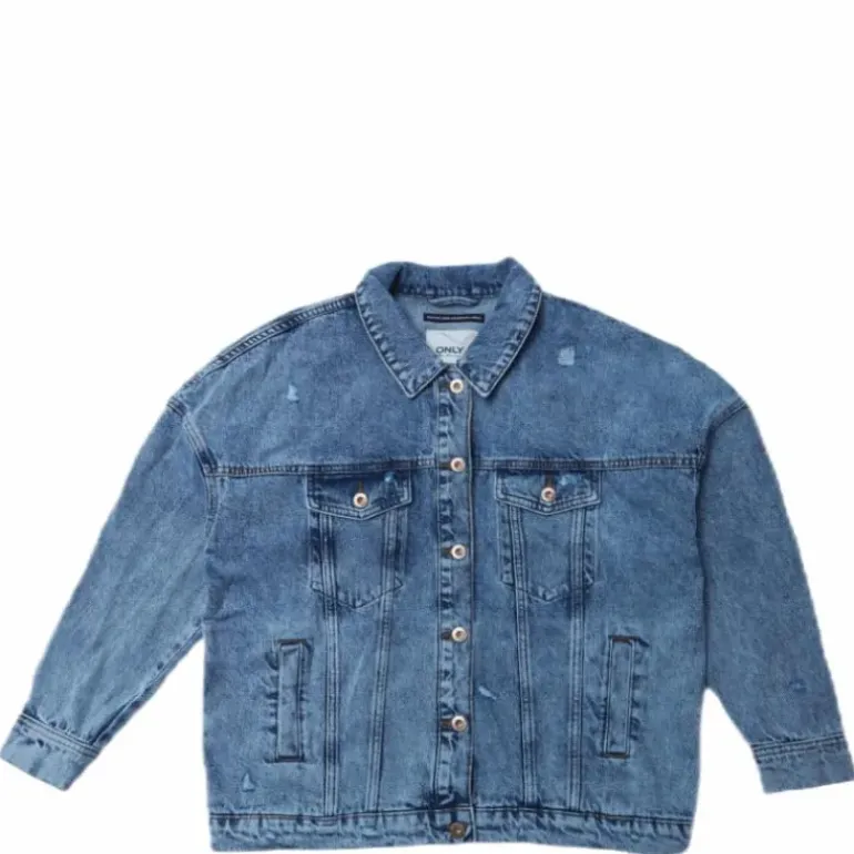 Safe Life Ls Oversze Jcket Blue
