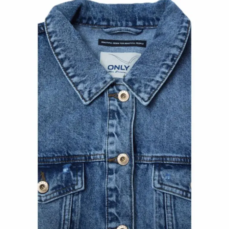 Safe Life Ls Oversze Jcket Blue
