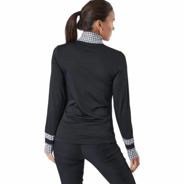 Salma Half Neck Black