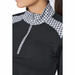 Salma Half Neck Black