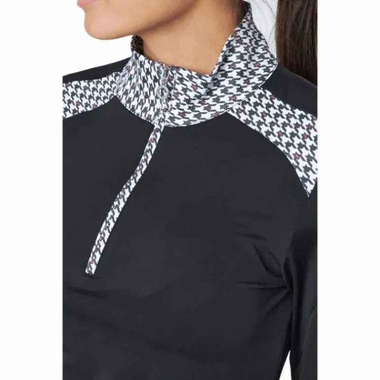 Salma Half Neck Black