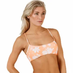 Salty Daisy Bikini Top Pink