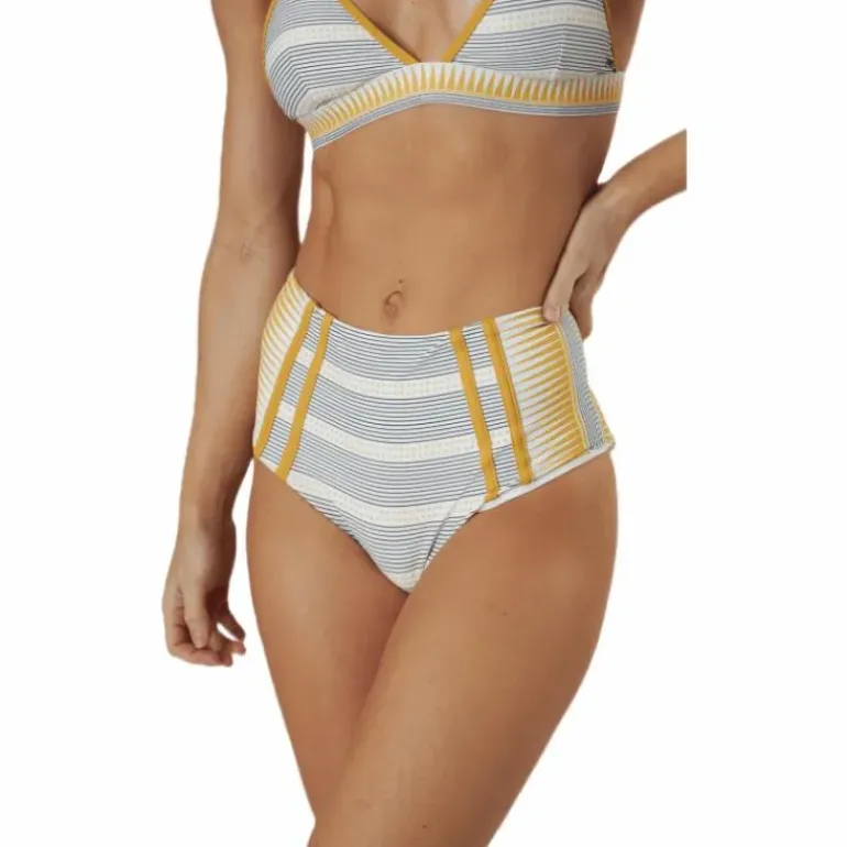 Salty Daze High Waisted Bottom Beige