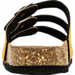 Santa Cork Sandals Gold