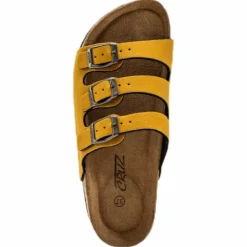 Santa Cork Sandals Gold