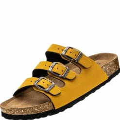 Santa Cork Sandals Gold