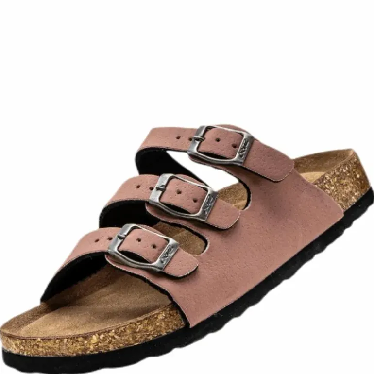 Santa Cork Sandals Pink