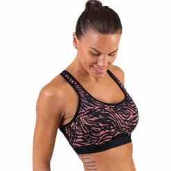Sculpture Sports Bra Black/Red