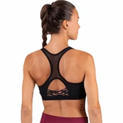 Sculpture Sports Bra Black/Red