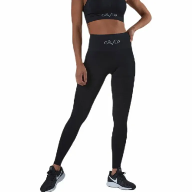 Seamless Black Leggings Black