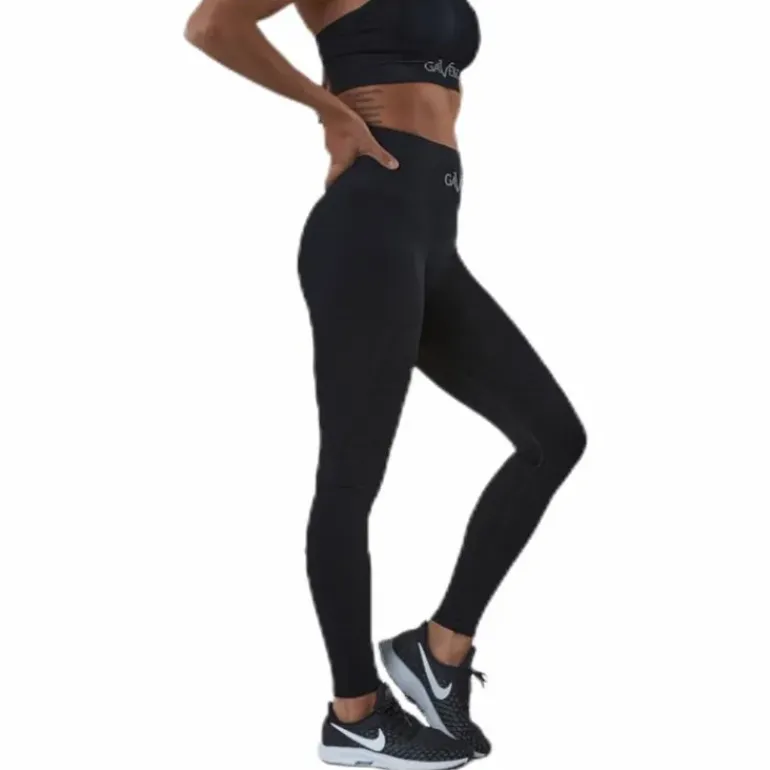 Seamless Black Leggings Black