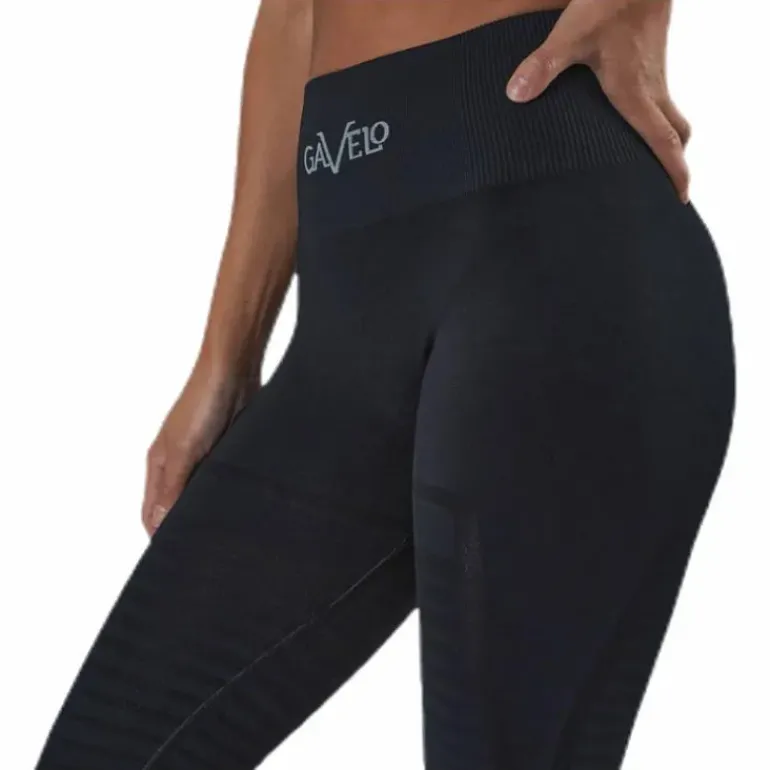 Seamless Black Leggings Black