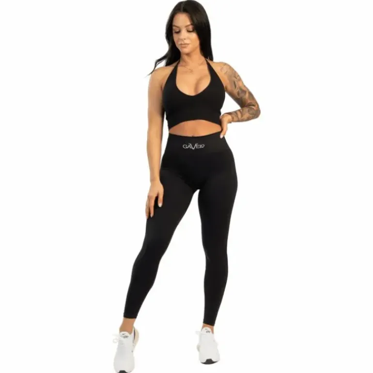 Seamless Booster Tights Black