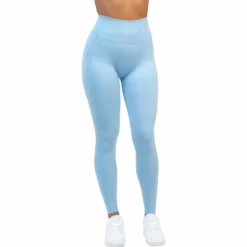 Seamless Booster Tights Sky Blue