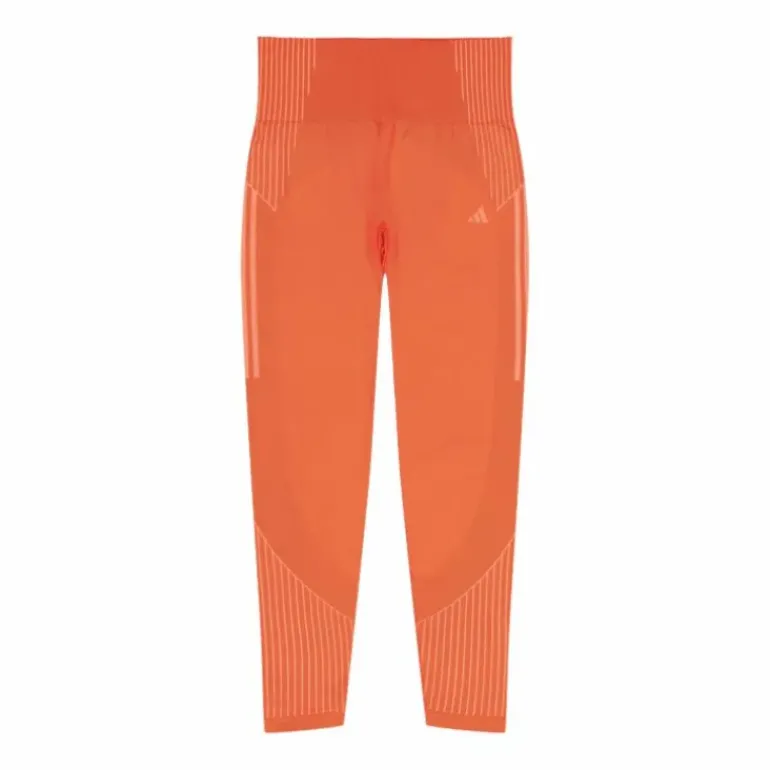 Seamless Branded 7/8 Leggings Bright Red