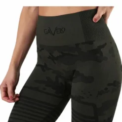 Seamless Camo Leggings Patterned/Black
