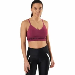 Seamless Low Long Bra Pink