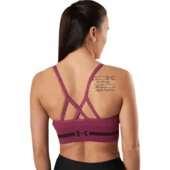 Seamless Low Long Bra Pink