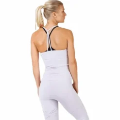 Seamless Skin Strap Top Purple