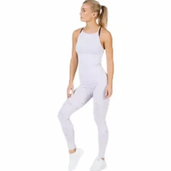Seamless Skin Strap Top Purple