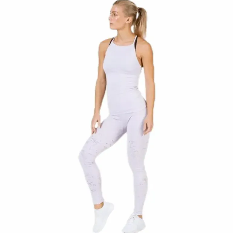 Seamless Skin Strap Top Purple