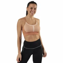 Seamless Strap Sports Bra Patterned