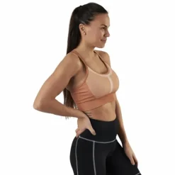 Seamless Strap Sports Bra Patterned