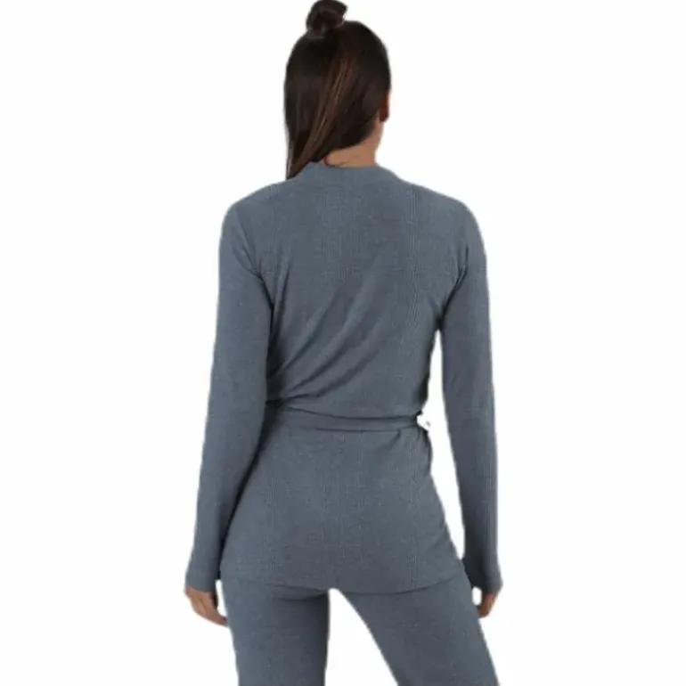 Serenity Rib Kimono Grey