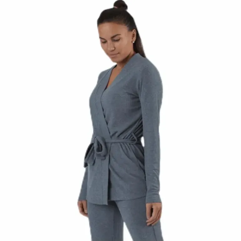 Serenity Rib Kimono Grey
