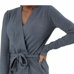 Serenity Rib Kimono Grey