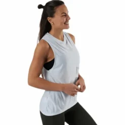 SH Gaphic Muscle Tank White