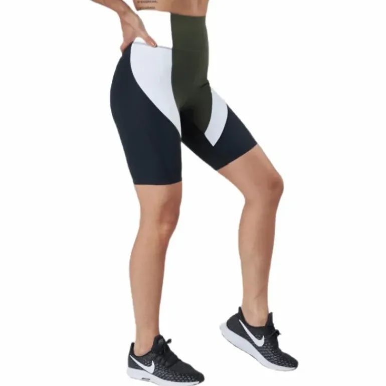 Shape Biker Shorts Green/Black