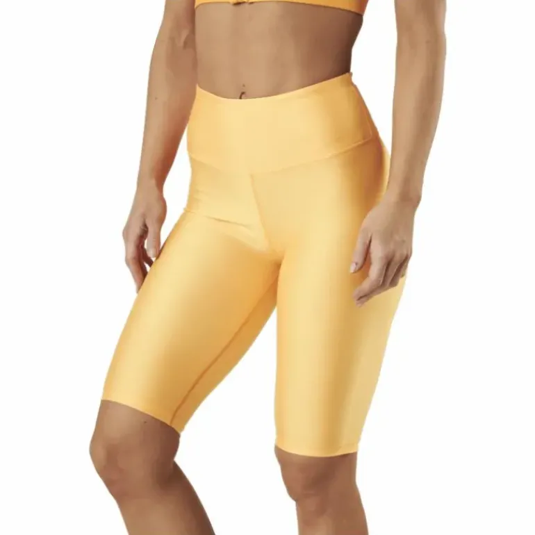 Shiny Bike Tights Orange