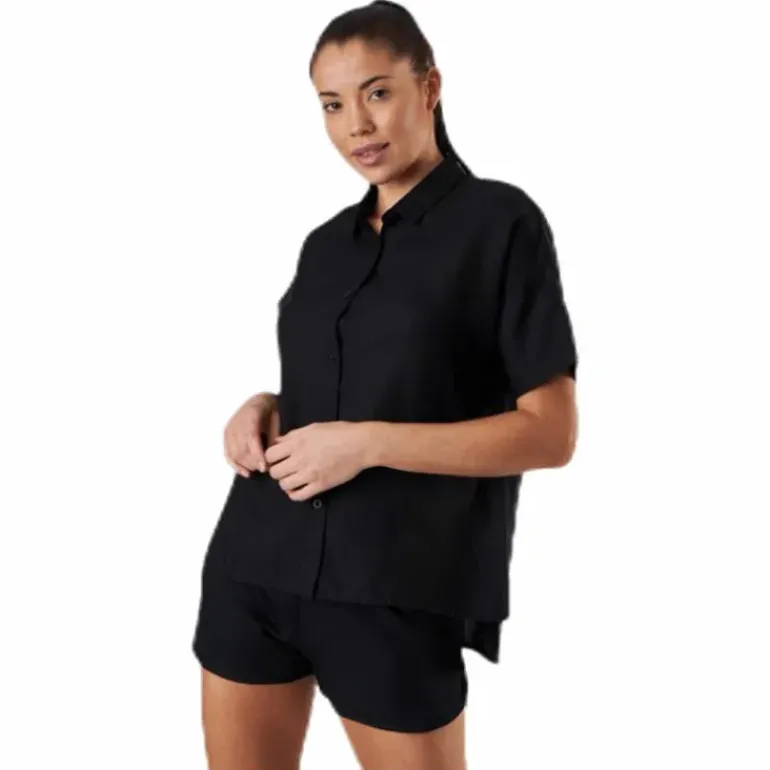 Shirt Short Sleeve Nibe Black