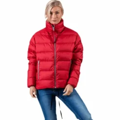 Short Light Weight Jacket Red