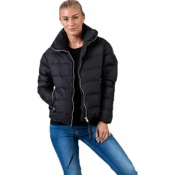 Short Light Weight Jacket Black