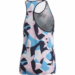 Sid All Over Print Tank Pink/White